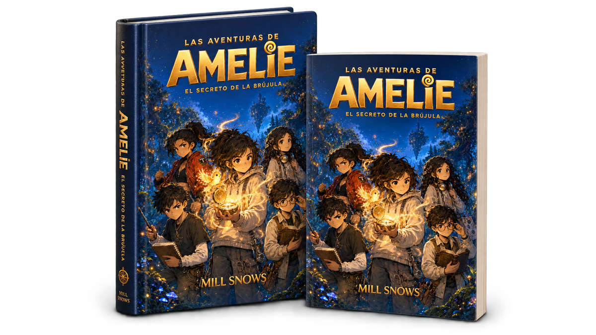 El libro Las Aventuras de Amelie · El Secreto de la Brújula, en tapa dura y tapa blanda